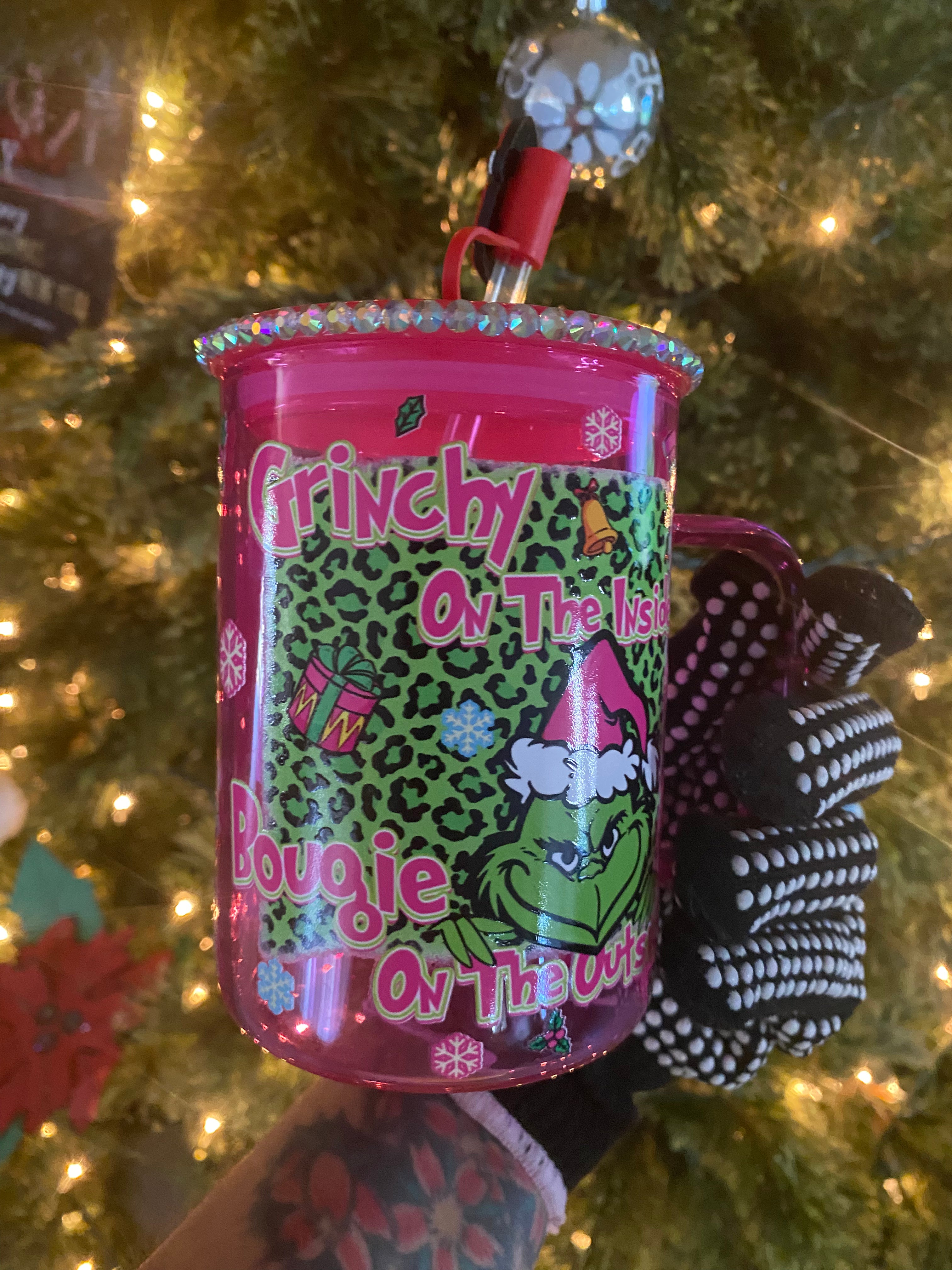 Pink grinch