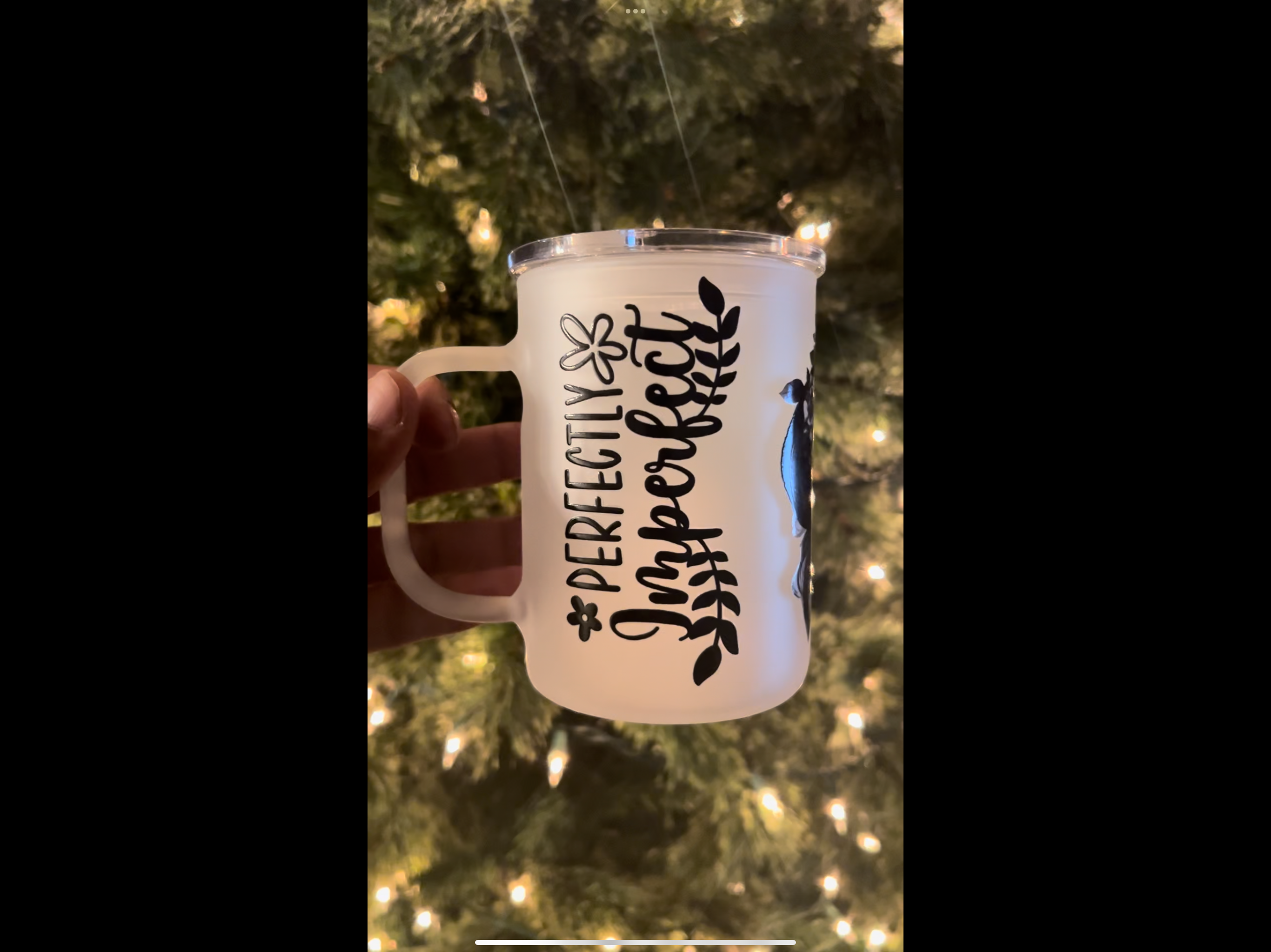 Perfectly Imperfect Catrina 16oz Frosted Mug