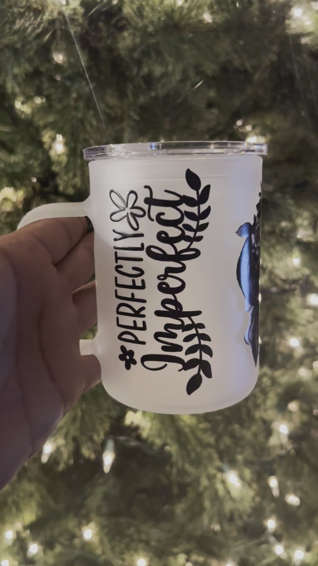 Perfectly Imperfect Catrina 16oz Frosted Mug