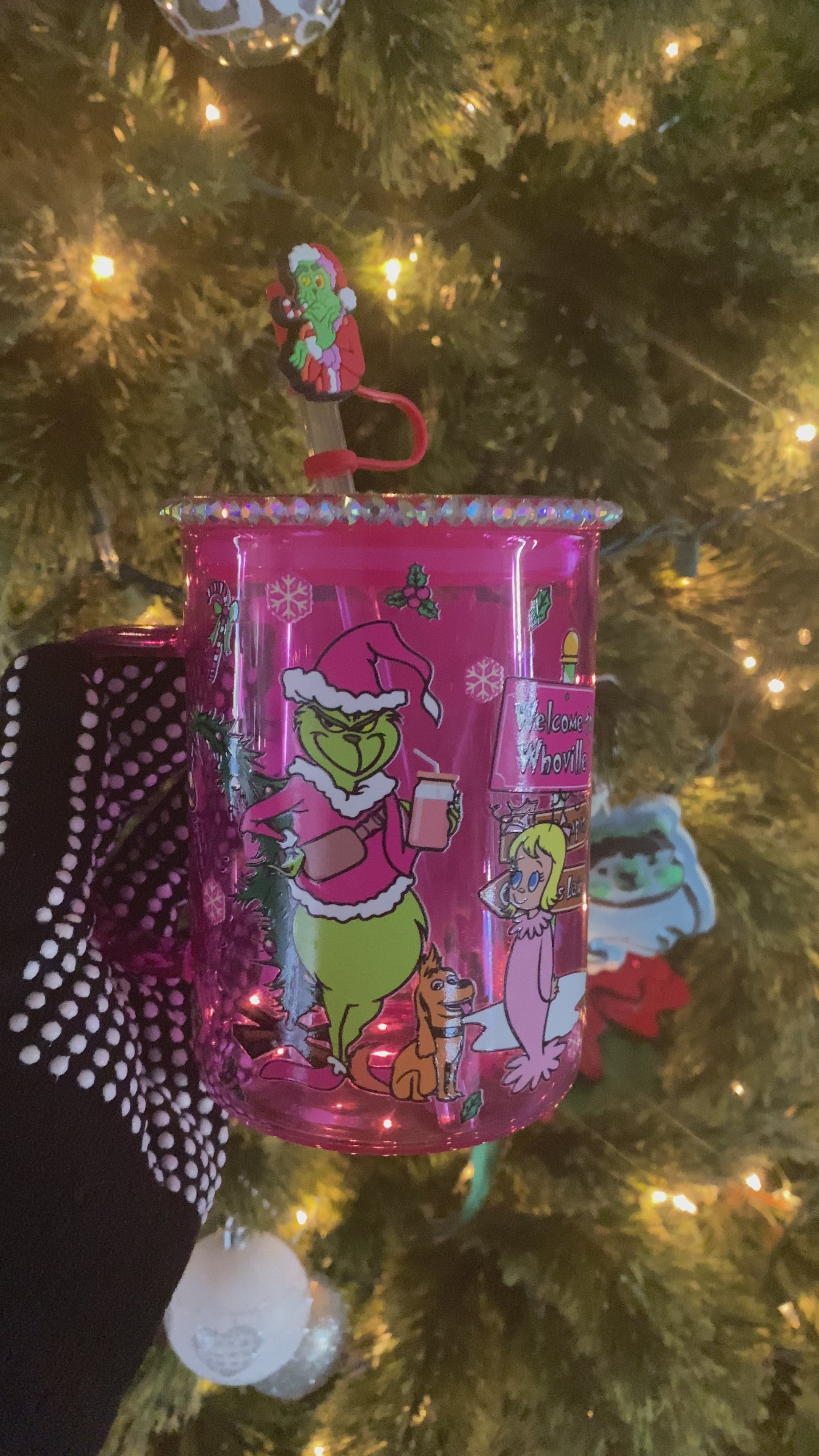 Pink grinch